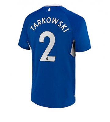 Everton James Tarkowski #2 Hjemmedrakt 2022-23 Kortermet